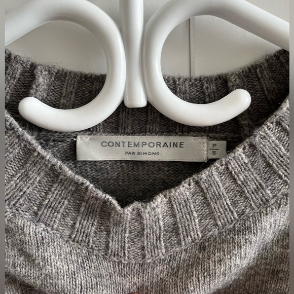 Simons Striped Cropped Sweater - Picture 3 of 3